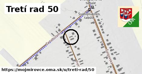 Tretí rad 50, Mojmírovce