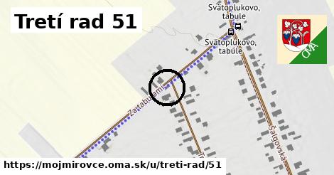 Tretí rad 51, Mojmírovce