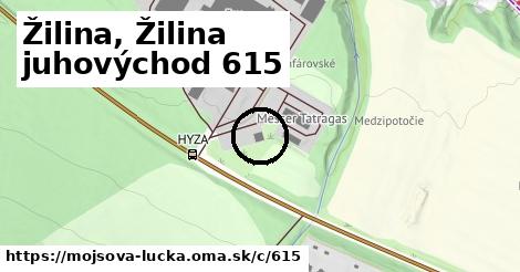 Žilina, Žilina juhovýchod <span class="supisne">615</span>