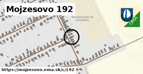 Mojzesovo <span class="supisne">192</span>