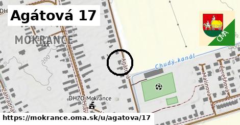 Agátová 17, Mokrance