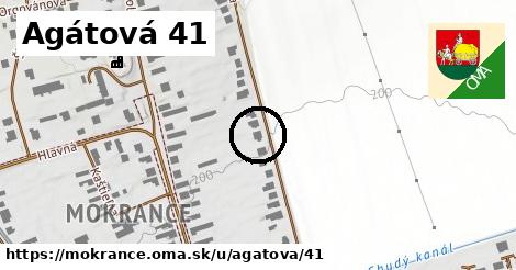 Agátová 41, Mokrance