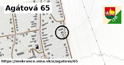 Agátová 65, Mokrance