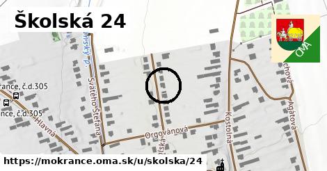 Školská 24, Mokrance