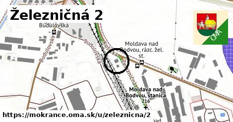 Železničná 2, Mokrance