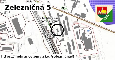 Železničná 5, Mokrance