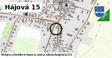 Hájová 15, Mokré Lazce
