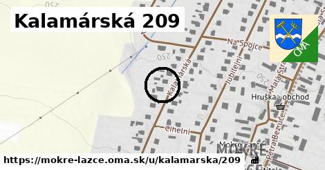 Kalamárská 209, Mokré Lazce