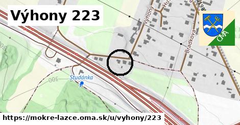 Výhony 223, Mokré Lazce