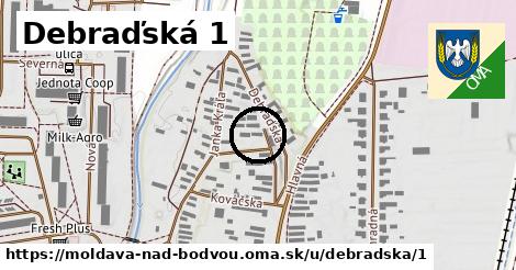 Debraďská 1, Moldava nad Bodvou