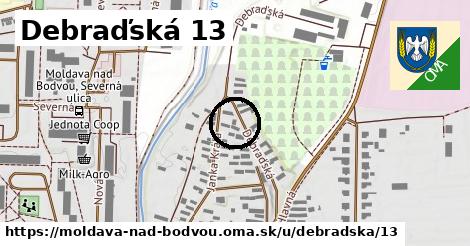 Debraďská 13, Moldava nad Bodvou