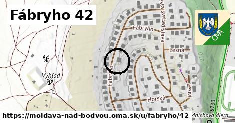 Fábryho 42, Moldava nad Bodvou