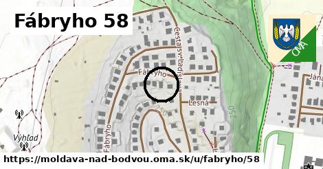 Fábryho 58, Moldava nad Bodvou