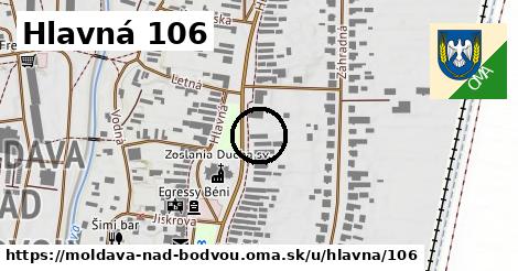 Hlavná 106, Moldava nad Bodvou