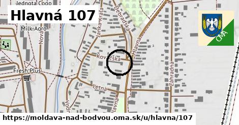 Hlavná 107, Moldava nad Bodvou