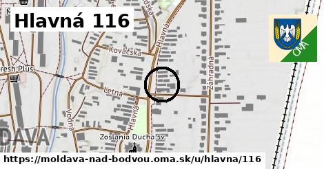 Hlavná 116, Moldava nad Bodvou