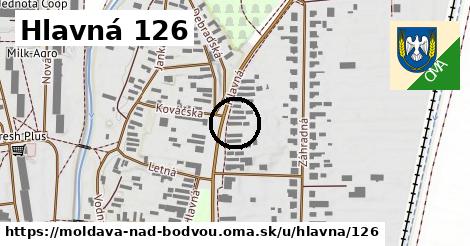 Hlavná 126, Moldava nad Bodvou