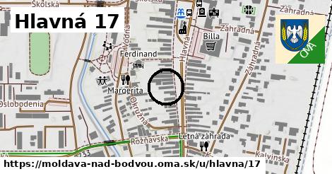 Hlavná 17, Moldava nad Bodvou