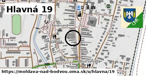 Hlavná 19, Moldava nad Bodvou