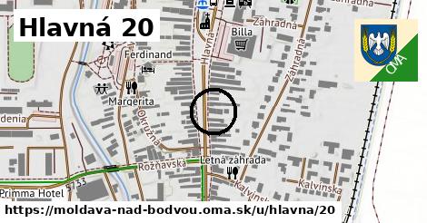 Hlavná 20, Moldava nad Bodvou