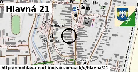 Hlavná 21, Moldava nad Bodvou