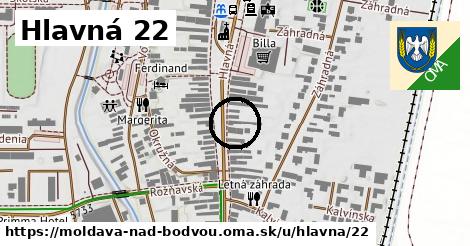 Hlavná 22, Moldava nad Bodvou