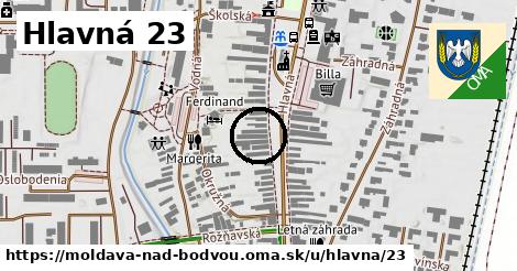 Hlavná 23, Moldava nad Bodvou