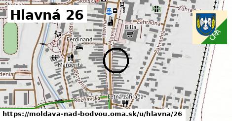 Hlavná 26, Moldava nad Bodvou