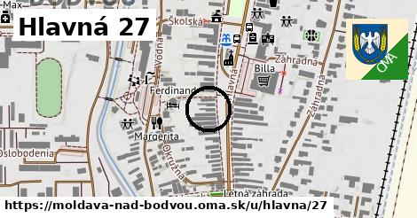 Hlavná 27, Moldava nad Bodvou