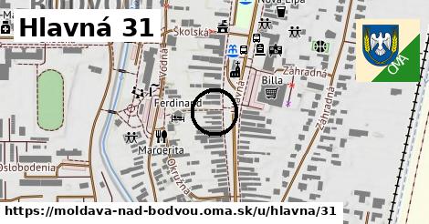 Hlavná 31, Moldava nad Bodvou