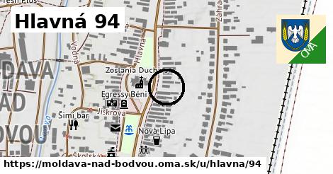 Hlavná 94, Moldava nad Bodvou