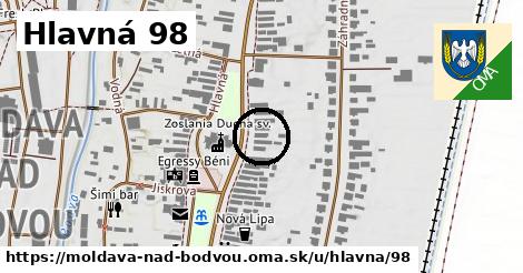 Hlavná 98, Moldava nad Bodvou