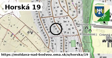 Horská 19, Moldava nad Bodvou