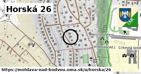Horská 26, Moldava nad Bodvou