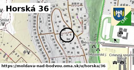 Horská 36, Moldava nad Bodvou