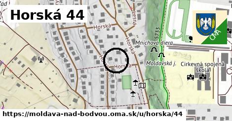 Horská 44, Moldava nad Bodvou