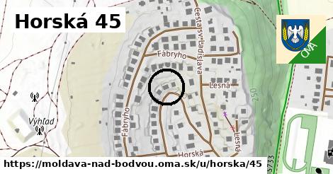 Horská 45, Moldava nad Bodvou