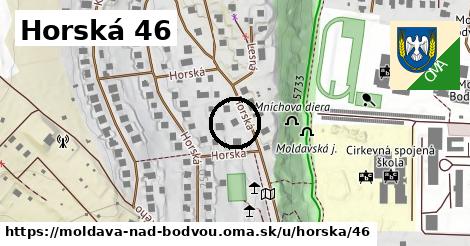 Horská 46, Moldava nad Bodvou