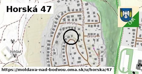 Horská 47, Moldava nad Bodvou