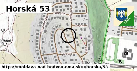 Horská 53, Moldava nad Bodvou