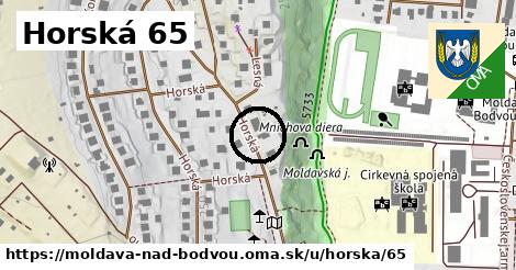 Horská 65, Moldava nad Bodvou