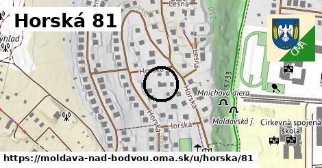 Horská 81, Moldava nad Bodvou