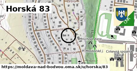 Horská 83, Moldava nad Bodvou