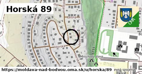 Horská 89, Moldava nad Bodvou