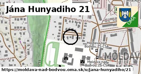 Jána Hunyadiho 21, Moldava nad Bodvou