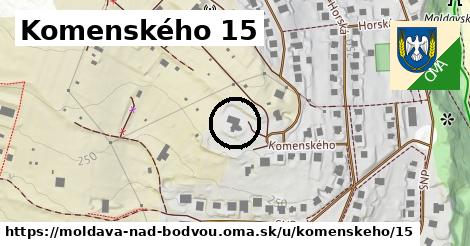 Komenského 15, Moldava nad Bodvou