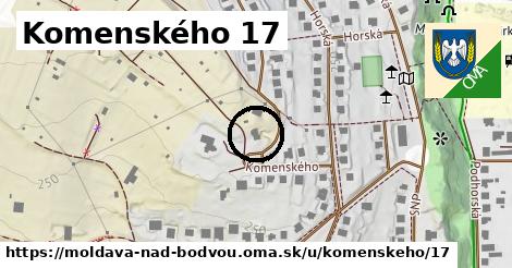 Komenského 17, Moldava nad Bodvou