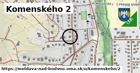 Komenského 2, Moldava nad Bodvou