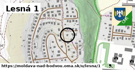 Lesná 1, Moldava nad Bodvou