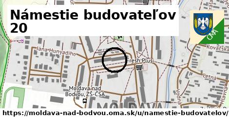 Námestie budovateľov 20, Moldava nad Bodvou